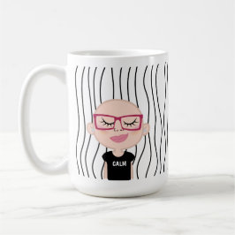 Caneca De Café Mulher Bela Esmirante Lançou Mug. Escolha o seu ol