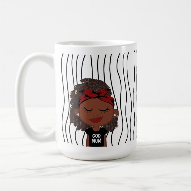 Caneca De Café Mulher Bela Esmirante Lançou Mug. Escolha o seu ol (Esquerda)