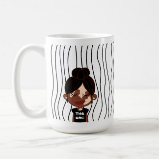 Caneca De Café Mulher Bela Esmirante Lançou Mug. Escolha seu visu