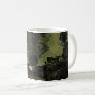 Caneca De Café Mulher Camponesa junto à Lareira por Vincent van G