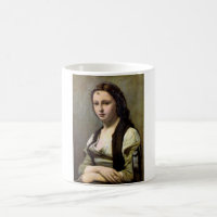 Mulher com pérola, Camille Corot, 1868-1870