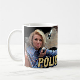 Caneca De Café Mulher da Polícia