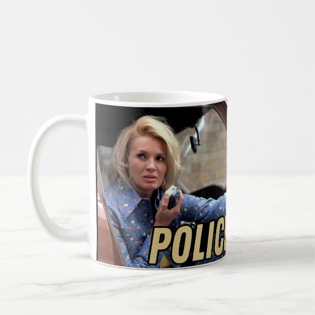 Caneca De Café Mulher da Polícia (Esquerda)