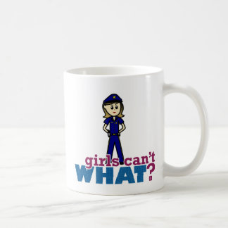 Caneca De Café Mulher da Polícia