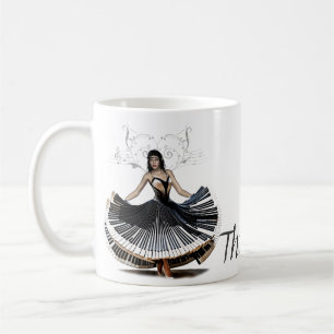Caneca De Café Mulher dançante elegante
