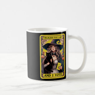 Caneca De Café Mulher De Gato Sem Filhos E Eu Voto