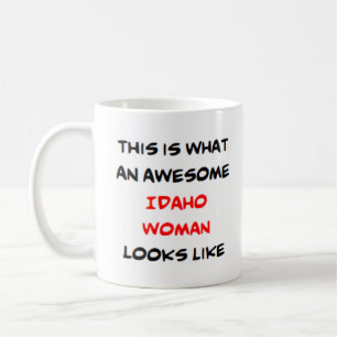 Caneca De Café mulher de idaho, incrível
