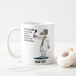 Caneca De Café Mulher Desenhada Pesquisadora