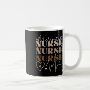 Caneca De Café Mulher Enfermeira Melanizada Mês da História Negra