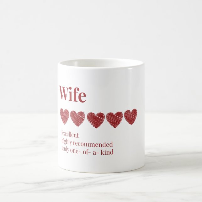 Caneca De Café Mulher Excelente, altamente recomendável (Centro)