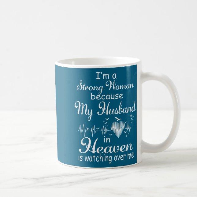 Caneca De Café Mulher Forte Marido Céu Observando (Direita)