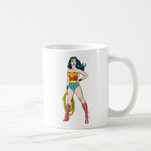 Caneca De Café Mulher Maravilha em pé