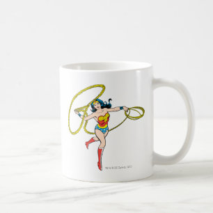 Caneca De Café Mulher Maravilha Nadando Laço
