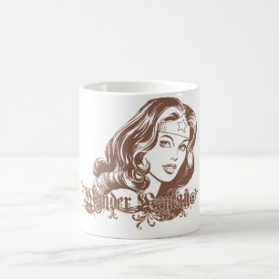 Caneca De Café Mulher Marrom
