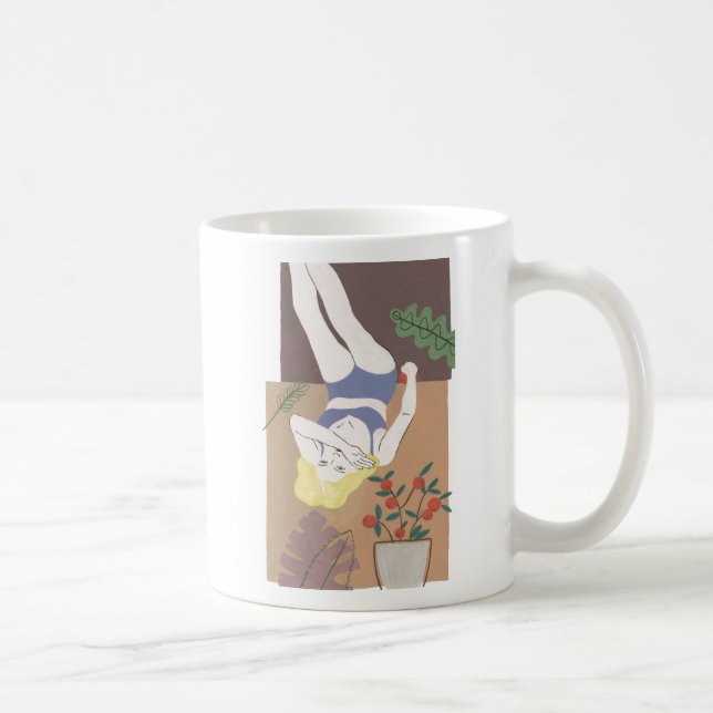 Caneca De Café Mulher Mentira (Direita)