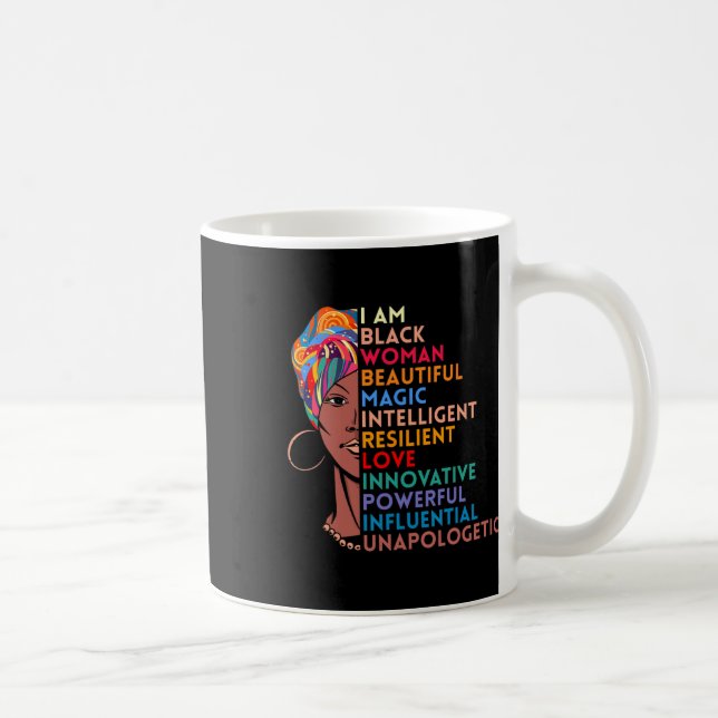 Caneca De Café Mulher Negra Afro-Americana Oferta História Negra (Direita)