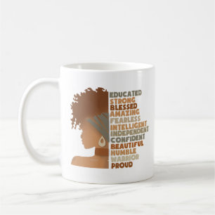 Caneca De Café Mulher Negra Afro Girl
