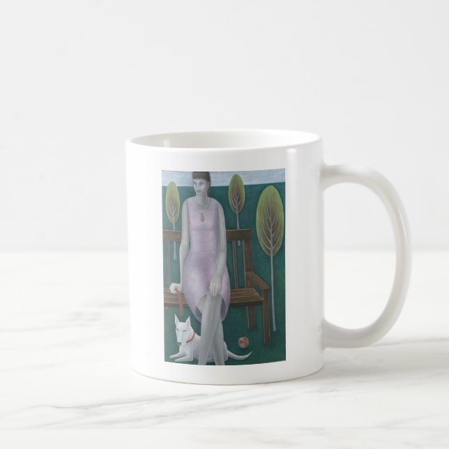 Caneca De Café Mulher no parque 2006 (Direita)