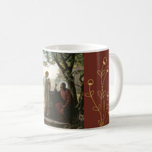 Caneca De Café Mulher no poço por Carl Bloch, Religiosa