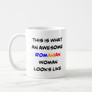 Caneca De Café mulher romana incrível