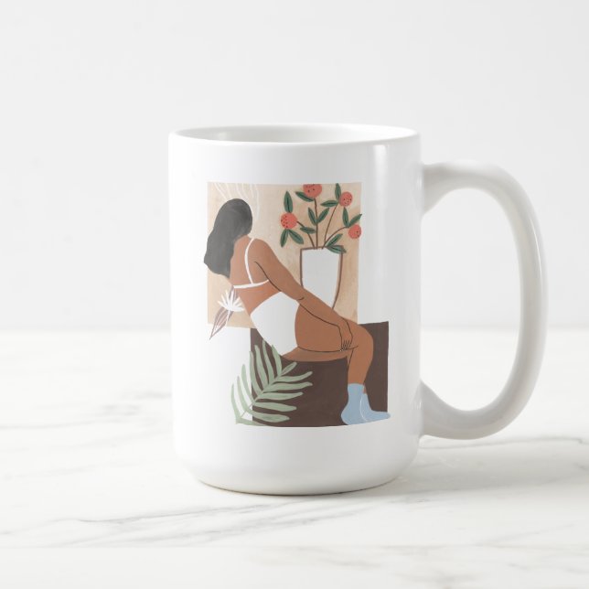 Caneca De Café Mulher solta (Direita)
