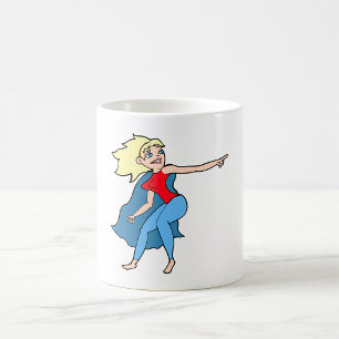 Caneca De Café Mulher Super Herói