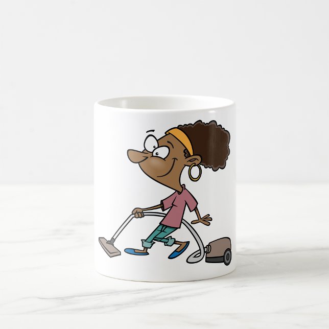 Caneca De Café Mulher Vacinada (Criador carregado)