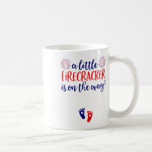 Caneca De Café Mulheres 4 De Julho De Gravidez Shirt Co