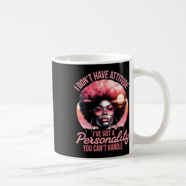 Caneca De Café Mulheres Afro Orgulho Negro Mulheres Africanas Ame (Direita)