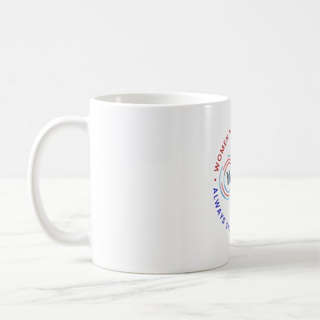 Caneca De Café Mulheres Ajudando Mulheres A Fazer Mug Padrão (Esquerda)