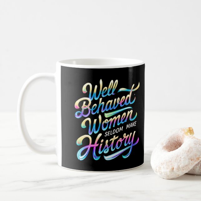Caneca De Café mulheres bem comportadas (Com Donut)