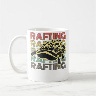 Caneca De Café Mulheres Caiaque Retro Ama Barco de Rafting Bom Re