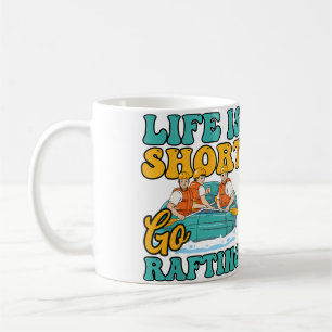 Caneca De Café Mulheres Curta Vida Vá Desentho Design Rafting