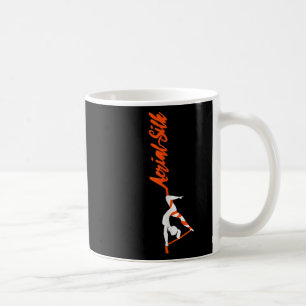Caneca De Café Mulheres Dançarinas de Seda Aérea Legal Dançarina