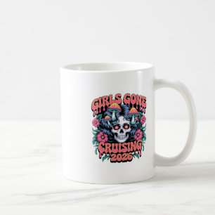 Caneca De Café Mulheres de Crusing Garotas Caveira Esqueleto 2026