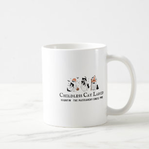 Caneca De Café Mulheres De Gato Sem Filhos Assombrando O Patriarc