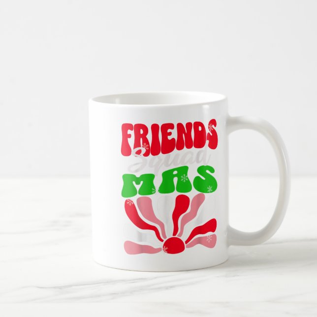 Caneca De Café Mulheres de Natal Amigos Natal Feriado Amizade S (Direita)