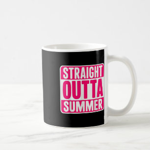 Caneca De Café Mulheres direto do verão de volta às aulas primeir