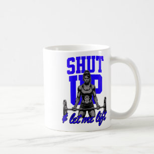 Caneca De Café Mulheres engraçadas levantamento de peso musculaçã