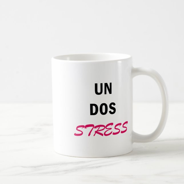 Caneca De Café Mulheres Engraçadas Un Dos Stress (Direita)
