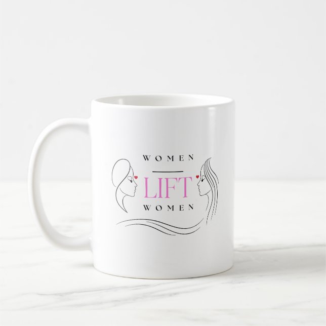 CANECA DE CAFÉ MULHERES ERGUEM MULHERES  (Esquerda)