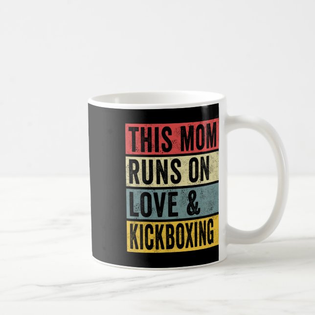 Caneca De Café Mulheres Essa Mãe Funciona Com Amor E Treino De Ki (Direita)