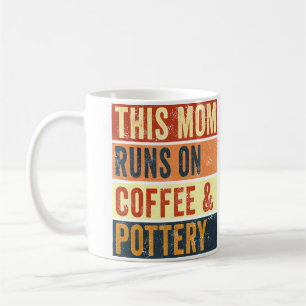 Caneca De Café Mulheres Esta Mãe Funciona Com Café E Cerâmica De