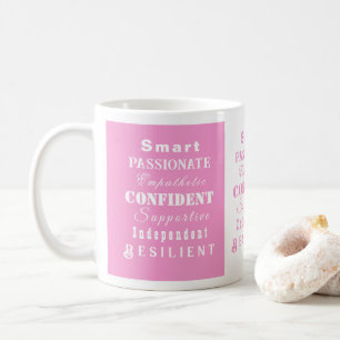 Caneca De Café Mulheres Excelentes Elegantes, Modernas e Inspirad