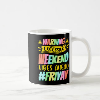 Caneca De Café Mulheres Feliz Sexta-feira Sex Yay Professora Esco