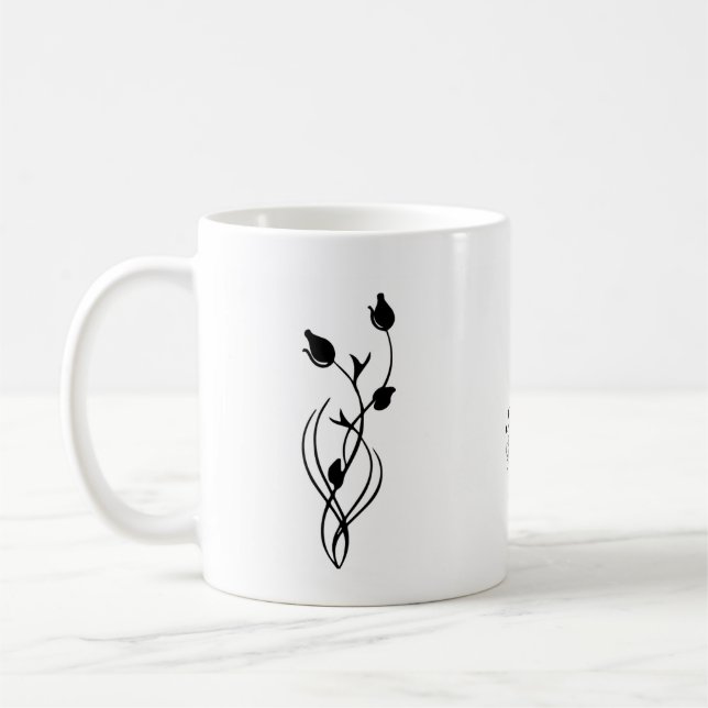 CANECA DE CAFÉ MULHERES FLORAIS (Esquerda)