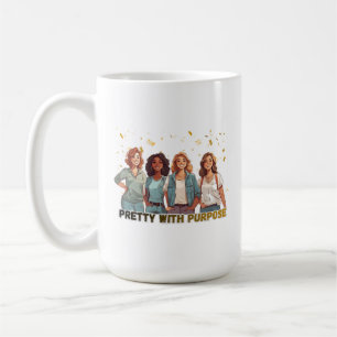 Caneca De Café Mulheres Inspiradoras Bonitas Com Propósito