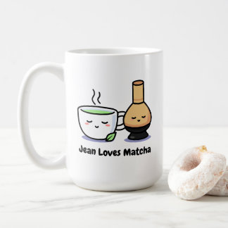 Caneca De Café Mulheres Japonesas Matcha Cute Cartoon Teacup