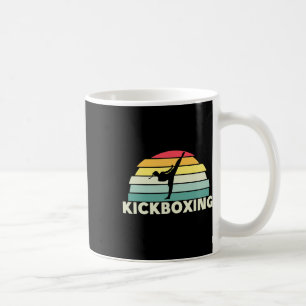 Caneca De Café Mulheres Kickboxing Artes Marciais Retro Karate Ga