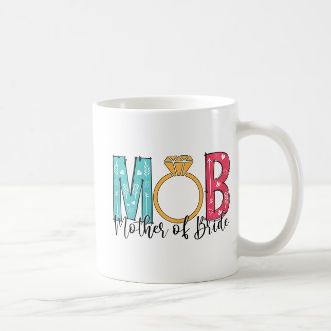 Caneca De Café Mulheres Mãe Da Noiva Mob Mog Despedida de Solteir (Direita)